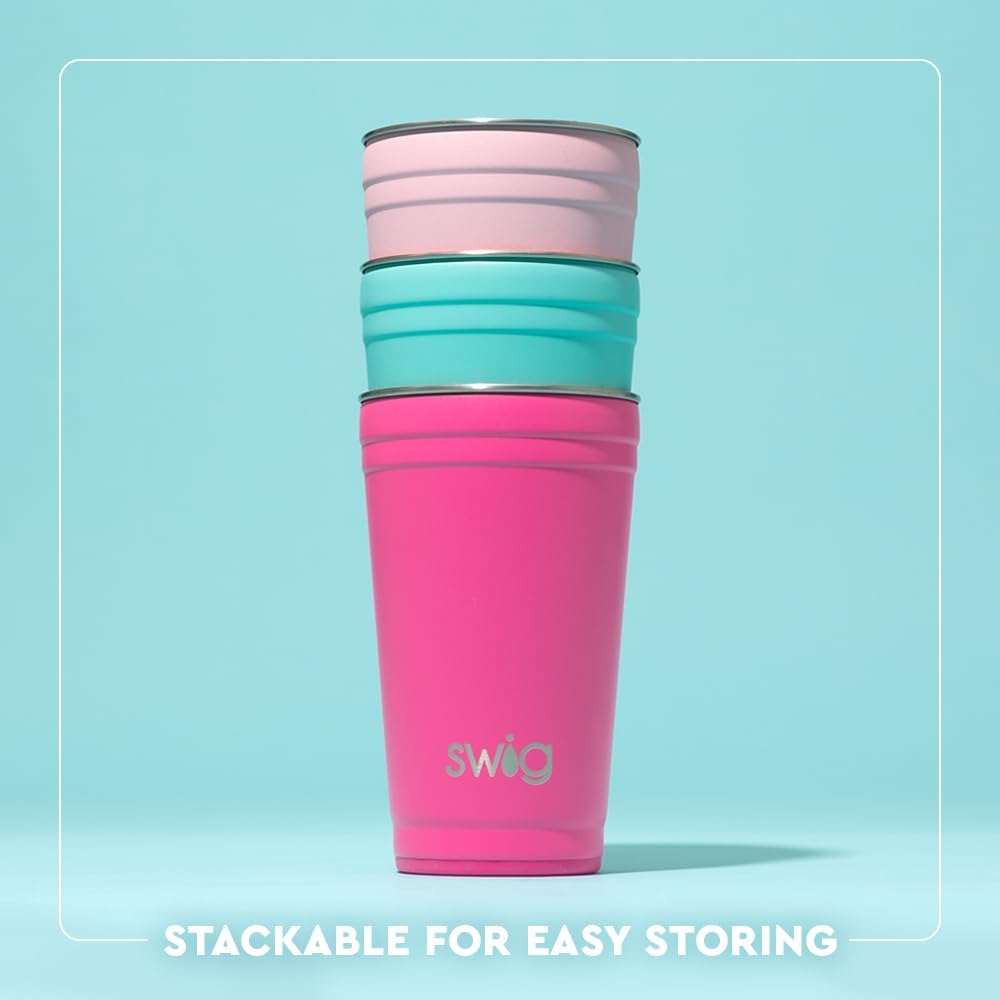 32oz Insulated Tumbler with Lid, Lemon Meringue | Triple Insulated Stainless Steel - Lid Included - Keeps Drinks Cold or Hot - Cup Holder Friendly - Dishwasher Safe