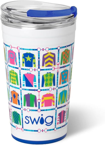 32oz Insulated Tumbler with Lid, Lemon Meringue | Triple Insulated Stainless Steel - Lid Included - Keeps Drinks Cold or Hot - Cup Holder Friendly - Dishwasher Safe