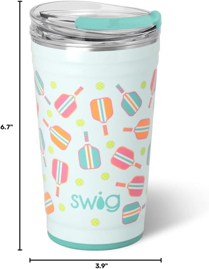 32oz Insulated Tumbler with Lid, Lemon Meringue | Triple Insulated Stainless Steel - Lid Included - Keeps Drinks Cold or Hot - Cup Holder Friendly - Dishwasher Safe