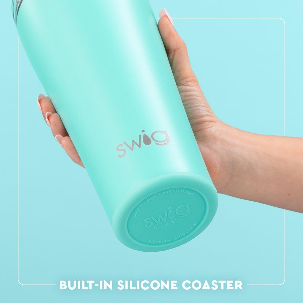 32oz Insulated Tumbler with Lid, Lemon Meringue | Triple Insulated Stainless Steel - Lid Included - Keeps Drinks Cold or Hot - Cup Holder Friendly - Dishwasher Safe