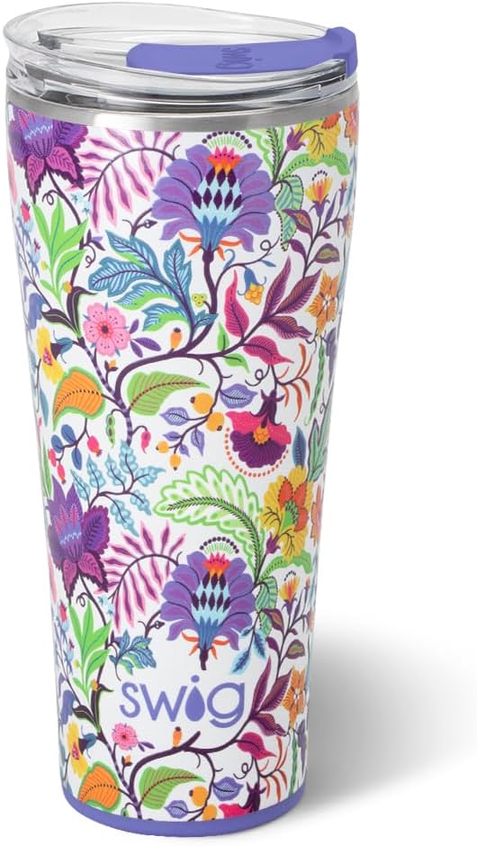 32oz Insulated Tumbler with Lid, Lemon Meringue | Triple Insulated Stainless Steel - Lid Included - Keeps Drinks Cold or Hot - Cup Holder Friendly - Dishwasher Safe