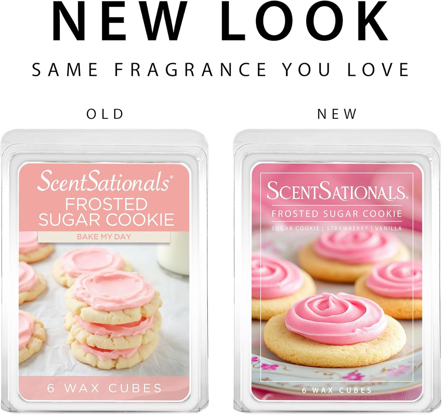 Iced Lemon Sugar Cookies Scented Wax Melts 10oz (24 Cubes) | Cookie Batter, Lemon, & Vanilla Long Lasting Fragrance Melts for Scented Wax Warmers
