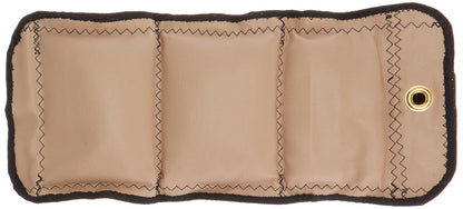 44064 Cuff Weight, 7 lb, Yellow, 2 Velcro Strap & D-Ring Closure, Grommet for Easy Hanging, Lead Free Steel Ankle & Wrist Weights, For Strength Building & Injury Rehab, Sold Individually