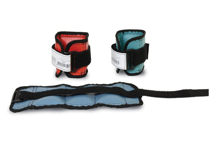 44064 Cuff Weight, 7 lb, Yellow, 2 Velcro Strap & D-Ring Closure, Grommet for Easy Hanging, Lead Free Steel Ankle & Wrist Weights, For Strength Building & Injury Rehab, Sold Individually