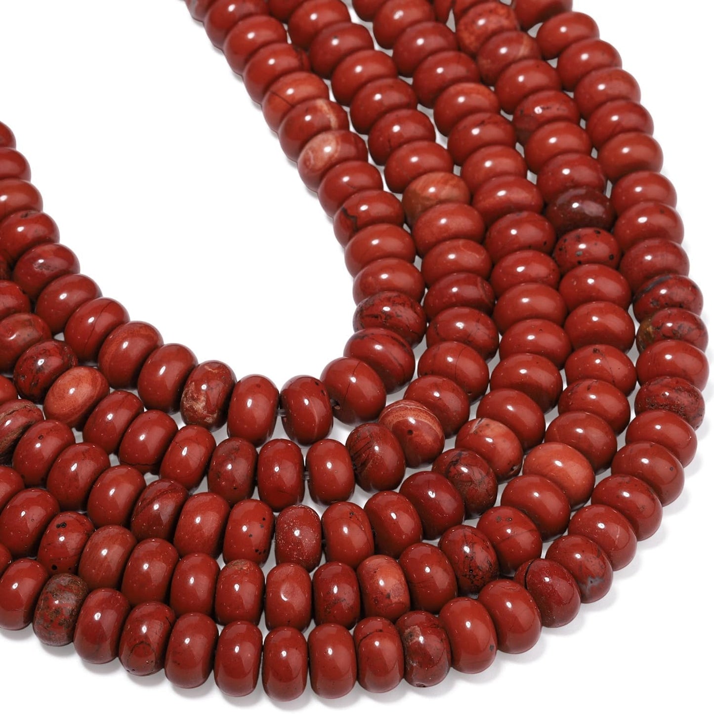 5x8mm Natural Green Lemon Jade Stone Rondelle Beads, 75PCS Spacer Round Loose Abacus Beads for Jewelry Making, Gemstone for Bracelet Necklace Earrings, Arts and Crafts - Colors D