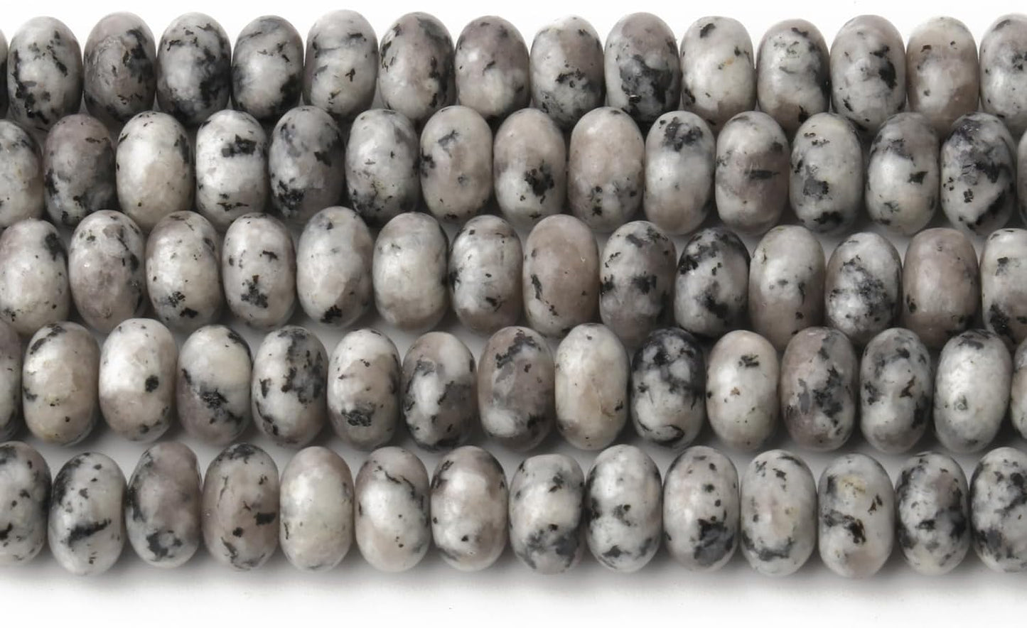 5x8mm Natural Green Lemon Jade Stone Rondelle Beads, 75PCS Spacer Round Loose Abacus Beads for Jewelry Making, Gemstone for Bracelet Necklace Earrings, Arts and Crafts - Colors D