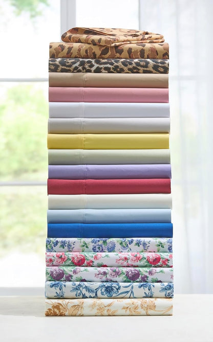 Bed Tite Microfiber Sheet Set - Queen, Lemon