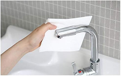 Cleaning Towels, Dish Towels and Dish Cloths, Reusable, Absorbent, Dry Quickly, 60 Sheets/Pack, Yellow