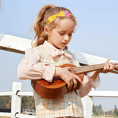 Cute Yellow Pencil Bow Headband for Girls Hair Accessories Outfit