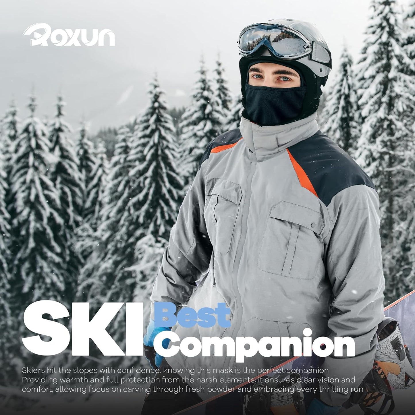Ski Mask Balaclava, Motorcycle Summer Cooling Breathable UV Protector