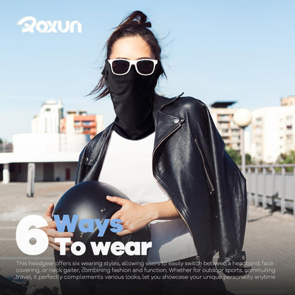 Ski Mask Balaclava, Motorcycle Summer Cooling Breathable UV Protector