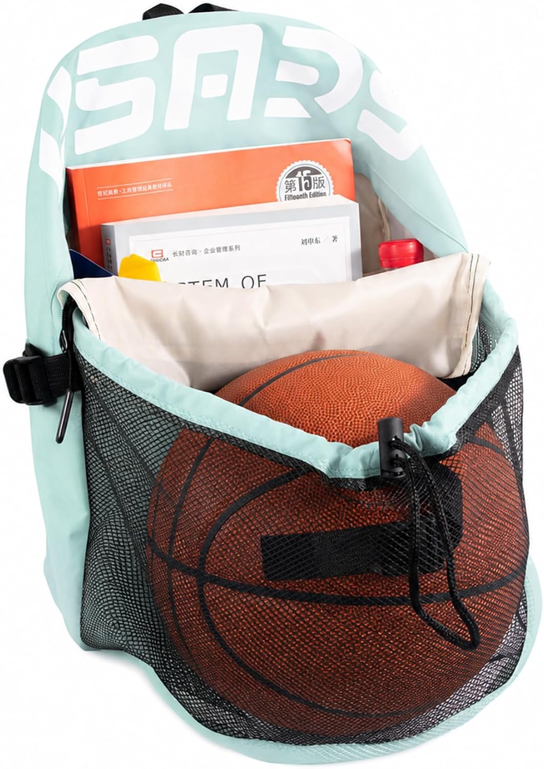 Basketball Backpack with Separate Ball Compartment & Shoe Storage - Durable Sports Bag for Kids & Youth, Water-Resistant Gym Bag for Soccer, Volleyball, and Basketball Gear Training