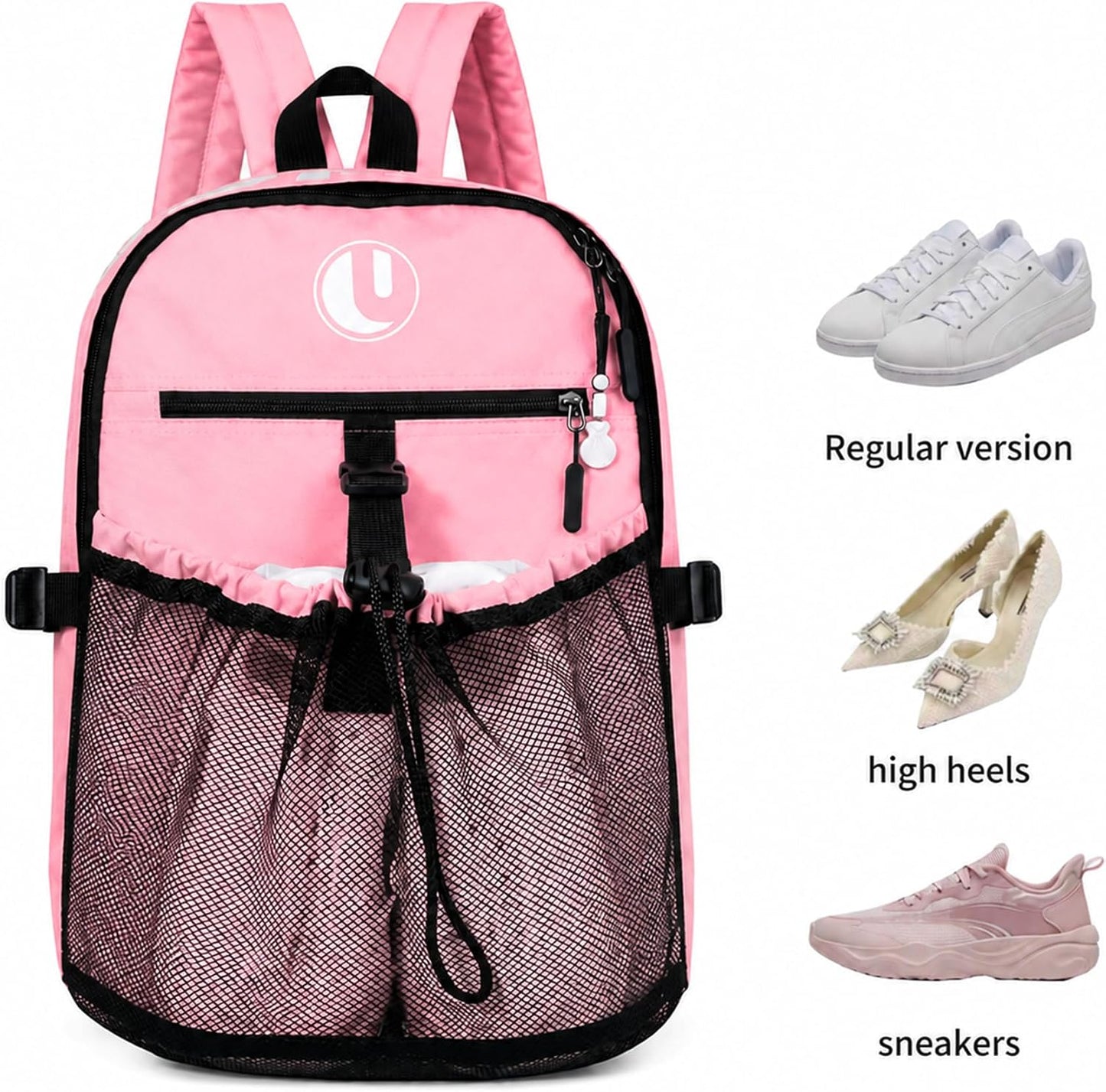 Basketball Backpack with Separate Ball Compartment & Shoe Storage - Durable Sports Bag for Kids & Youth, Water-Resistant Gym Bag for Soccer, Volleyball, and Basketball Gear Training