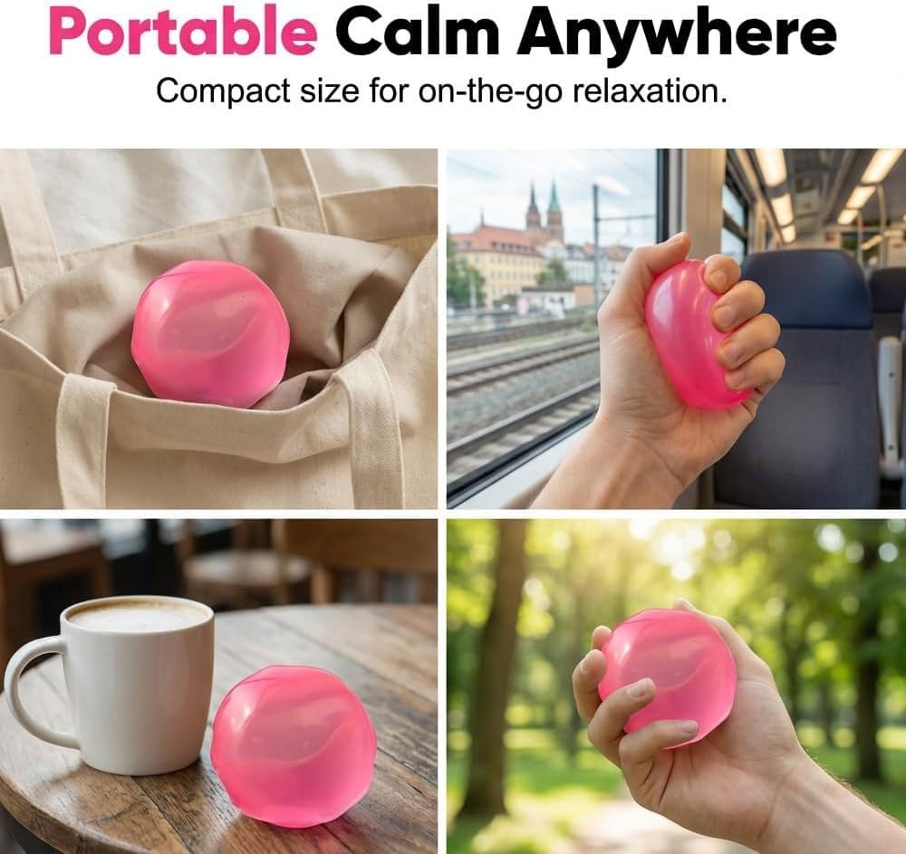 Coconut Oil Stress Ball, 2026 New Super Soft Coconut Oil Squishy, Shapeable Slow Rising Squeeze Balls for Stress Relief, Summer Coconut Oil Squishy for Relaxation and Focus (Yellow)