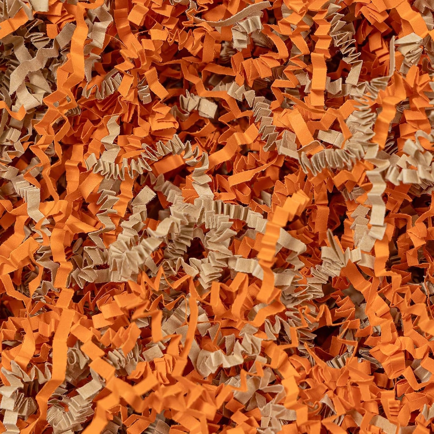 1/2 LB Crinkle Cut Paper Shred Filler Yellow 8 oz Shredded Paper | Crinkle Paper Filler for Gift Box - Gift Basket Bag Filler - Grass Cushion Stuffing for Mother's day, Birthday Gift Wrapping
