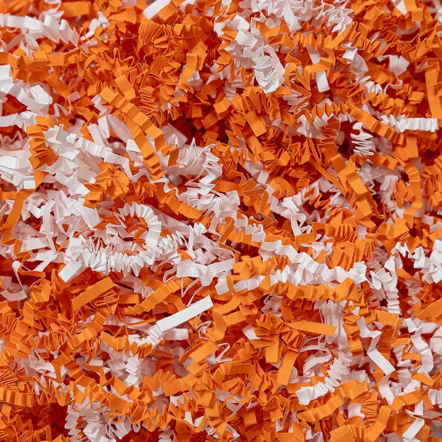 1/2 LB Crinkle Cut Paper Shred Filler Yellow 8 oz Shredded Paper | Crinkle Paper Filler for Gift Box - Gift Basket Bag Filler - Grass Cushion Stuffing for Mother's day, Birthday Gift Wrapping