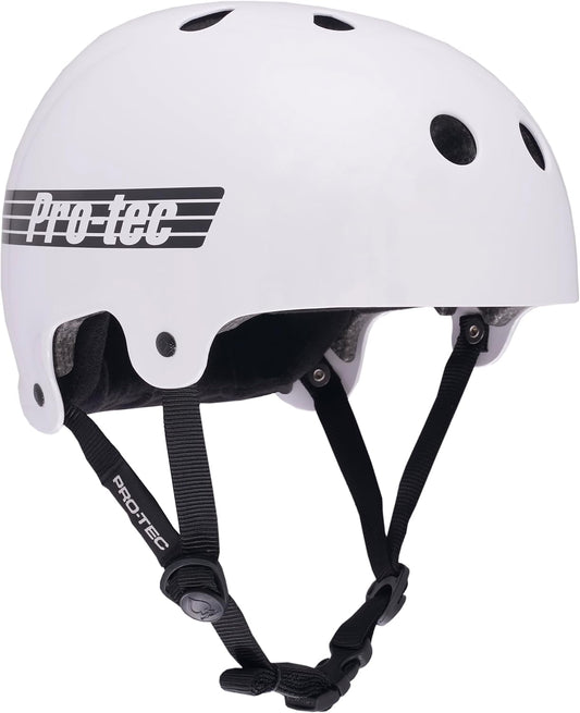 Old School Low PRO Certified Helmet - Ideal for Skateboarding, BMX, Bicycling, and Roller Skating