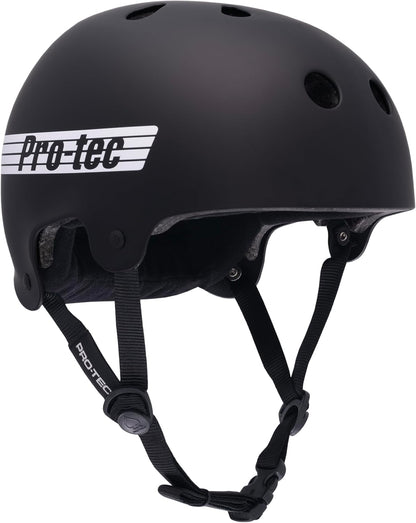 Old School Low PRO Certified Helmet - Ideal for Skateboarding, BMX, Bicycling, and Roller Skating