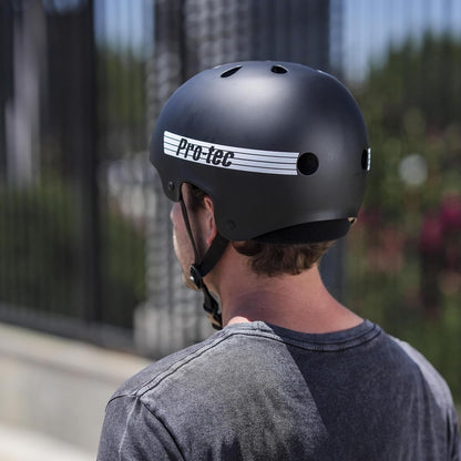 Old School Low PRO Certified Helmet - Ideal for Skateboarding, BMX, Bicycling, and Roller Skating