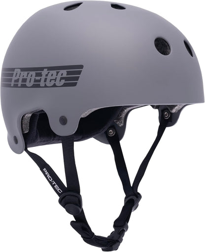 Old School Low PRO Certified Helmet - Ideal for Skateboarding, BMX, Bicycling, and Roller Skating