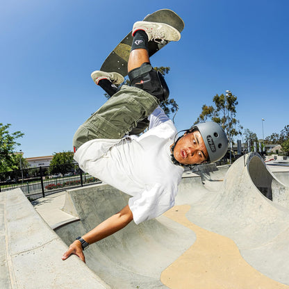 Old School Low PRO Certified Helmet - Ideal for Skateboarding, BMX, Bicycling, and Roller Skating