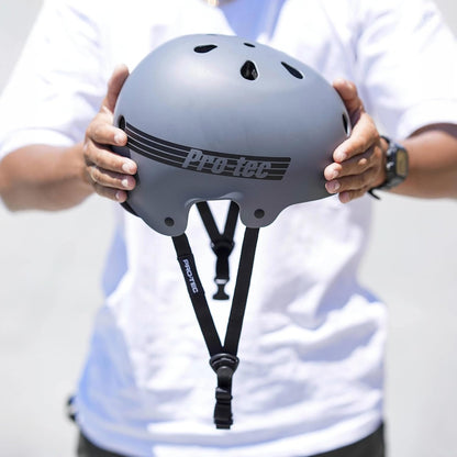 Old School Low PRO Certified Helmet - Ideal for Skateboarding, BMX, Bicycling, and Roller Skating