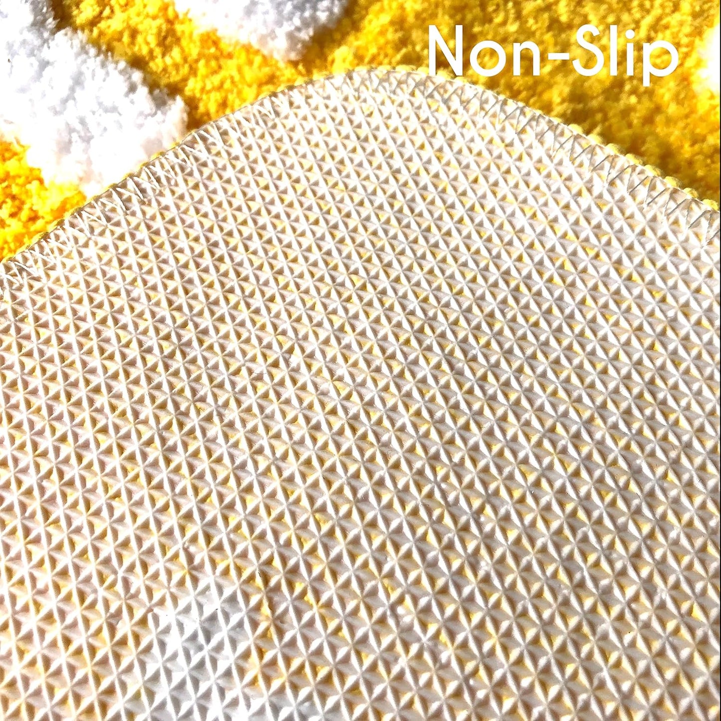 Hello Beautiful Bath Mat Cute Bathroom Rugs for Girls You Look Good Gorgeous Funny Shower Fun Bathroom Decor Non-Slip Washable Kids Women Yellow Lemon Gold Canary