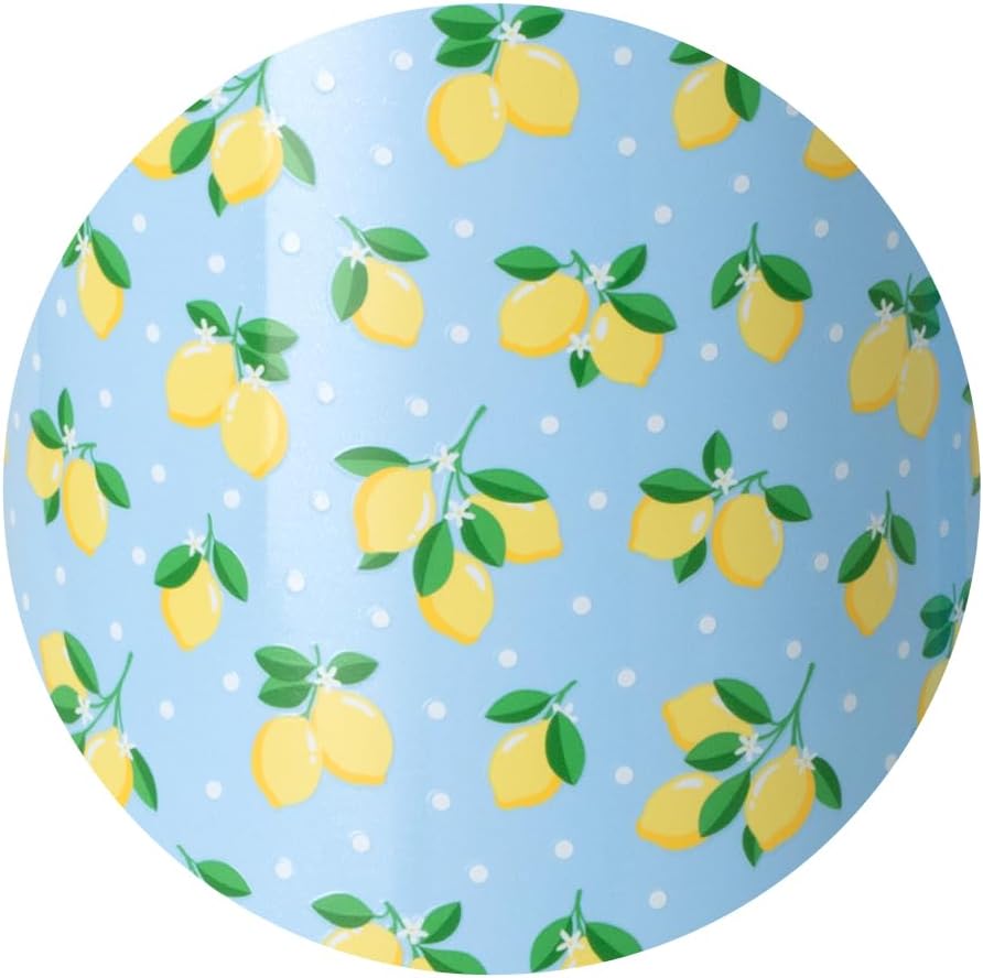18oz Insulated Travel Mug with Handle & Lid, Lemon Meringue | Triple Insulated Stainless Steel - Handle & Lid Included - Keeps Coffee Hot or Cold - Cup Holder Friendly