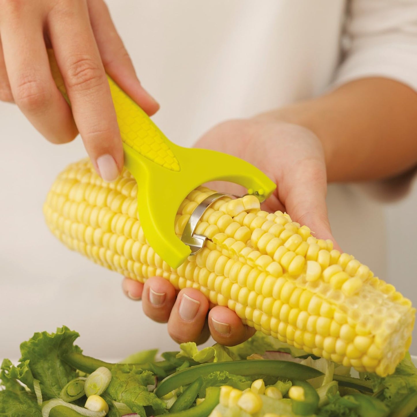 Corn Zipper 6”, Yellow