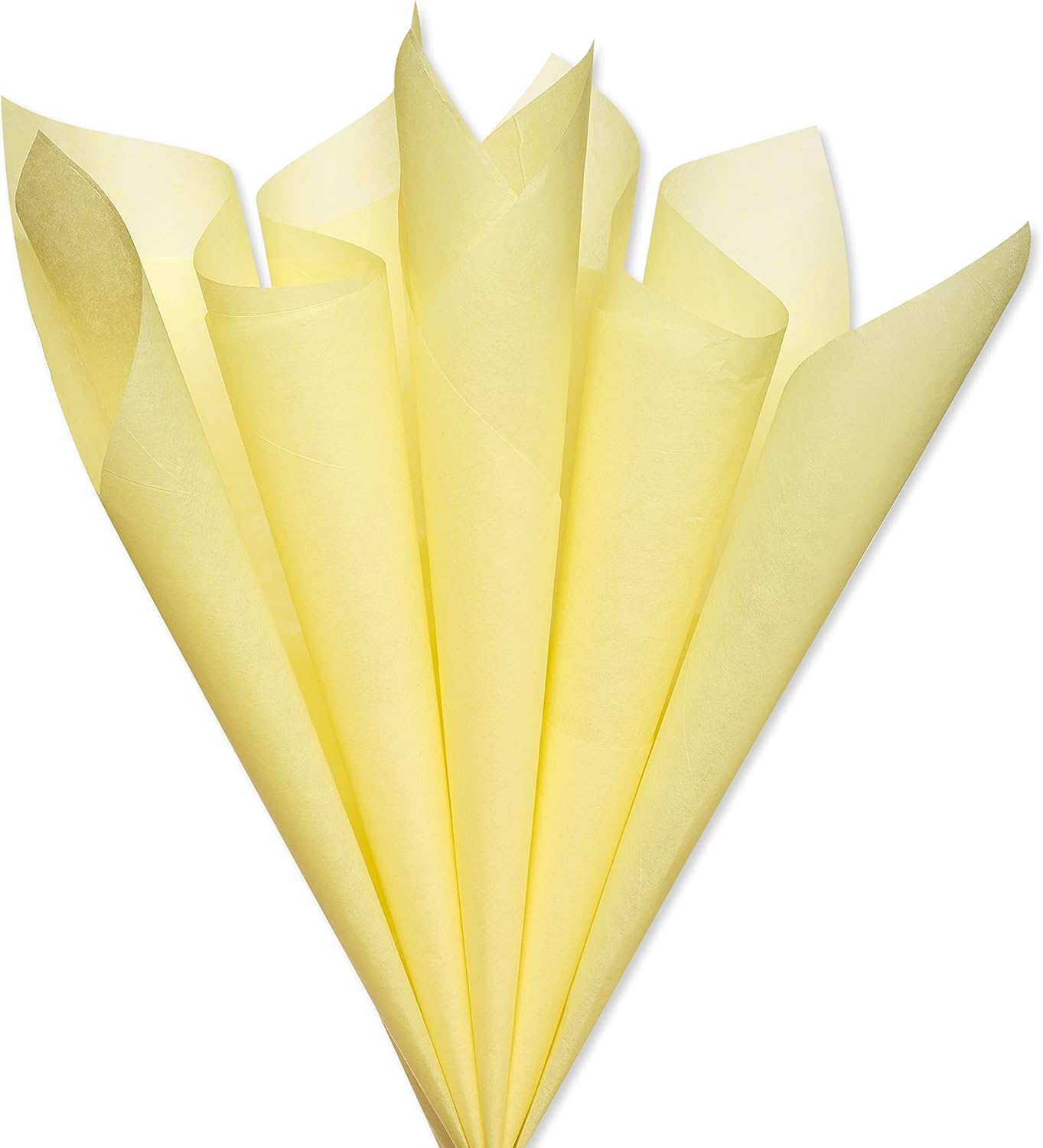 8 Sheet Yellow Tissue Paper for Gifts, Decorations, Crafts, DIY and More