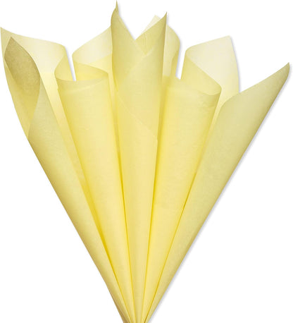 8 Sheet Yellow Tissue Paper for Gifts, Decorations, Crafts, DIY and More