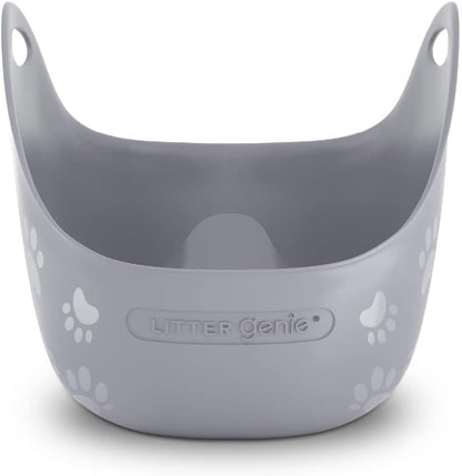 Cat Litter Box in Flexible Plastic with Handles, High Walls