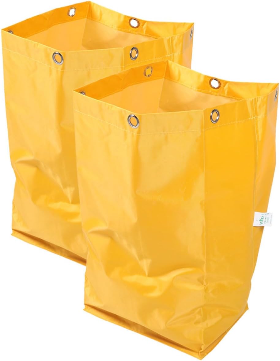 2pcs Cleaning Caddy Bag Janitorial Replacement Cleaning Bags for Housekeeping