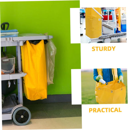2pcs Cleaning Caddy Bag Janitorial Replacement Cleaning Bags for Housekeeping