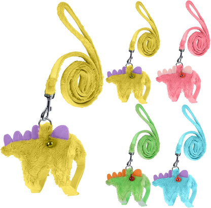 Ferret Harness,Ferret Leash,Ferrets Harness and Leash Set with Safe Bell | Ferrets Collar Small Animals Vest Harnes for Puppy,Teacup Dog and Other Small Pet,Yellow