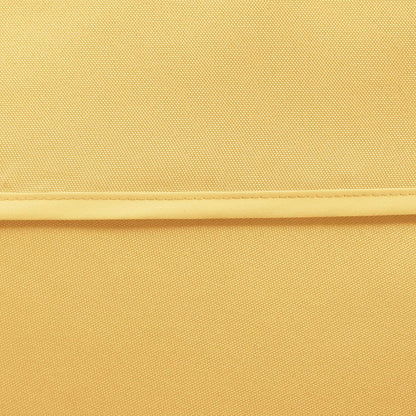 Rectangle Outdoor Tablecloth with Umbrella Hole and Zipper, 60x84 Inch Yellow, Washable Waterproof Table Cloth Spill Proof Wrinkle Free Table Cover for Patio Spring Summer Picnic BBQS