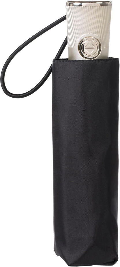 Womens and Mens Auto Open Close Compact Waterproof Lightweight Umbrella