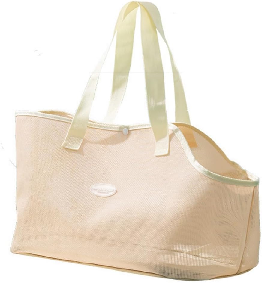 Breathable Mesh Cat Small Dog Purse Carrier Tote Bag for Small Dogs Pets Outdoor Pet Purse Carriers for Puppy Cat Small Dog Tote Soft-Sided Bag for Small Dogs Rabbits Cats Carrier Outcrop Bag