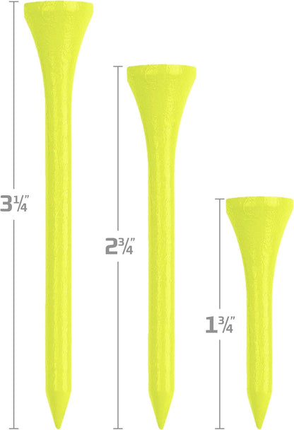 Izzo Wood Golf Tees (200 Pack)