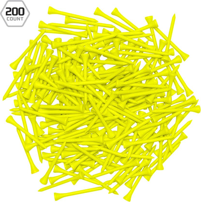 Izzo Wood Golf Tees (200 Pack)