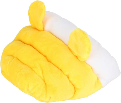 Cotton Hamster Nest Warm and Comfortable for Small Pets Yellow (Yellow)