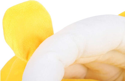 Cotton Hamster Nest Warm and Comfortable for Small Pets Yellow (Yellow)