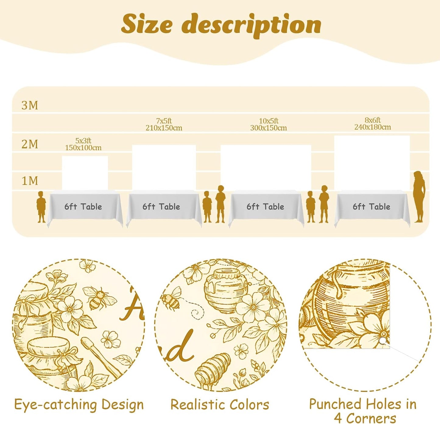 She Found Her Honey Bridal Shower Backdrop 5x3ft Yellow Sketch Bee & Honeycomb Jar Banner Bee Bridal Shower Backdrop Vinyl for Honey Bee Bachelorette Party Wall Decor Supplies