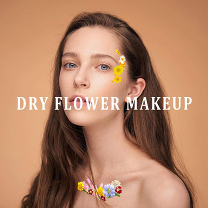 Dried Pressed Flowers - Real Natural Colorful Dry Flowers for Resin Jewelry Nail Art Craft DIY (Yellow)