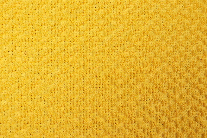 Kitchen Towels Pack of 4 - Absorbent, Quick Drying Premium Cotton Tea Towel - Kitchen Linens 16x28 Inch Dish Towels with Hanging Loop (Yellow)