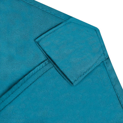 USA 7.5FT Replacement Covers 6 Ribs Market Patio Umbrella Canopy Cover (CANOPY ONLY) (Teal)