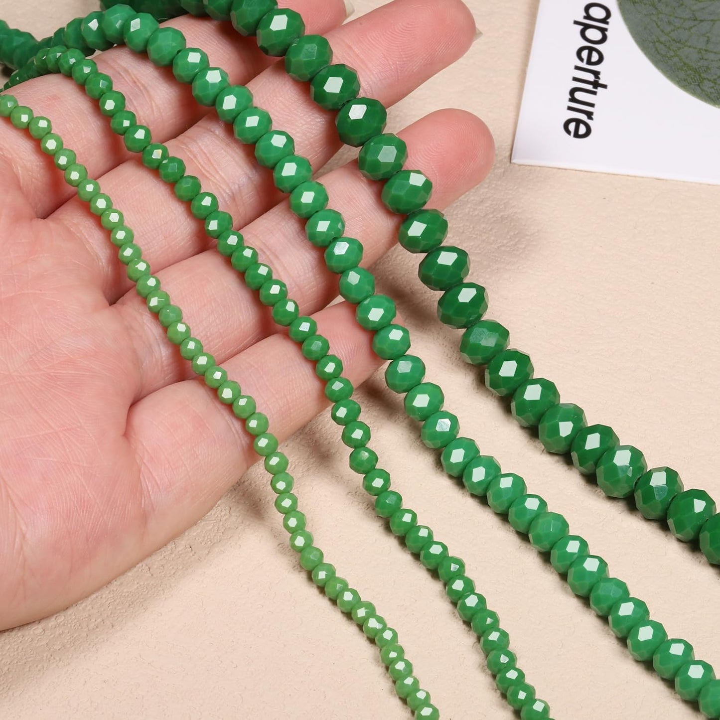 500pcs 6mm Crystal Glass Beads for Jewelry Making Faceted Rondelle Flat Beads for Bracelets Necklace Earrings DIY Crafts (Yellow Crystal AB Bead)