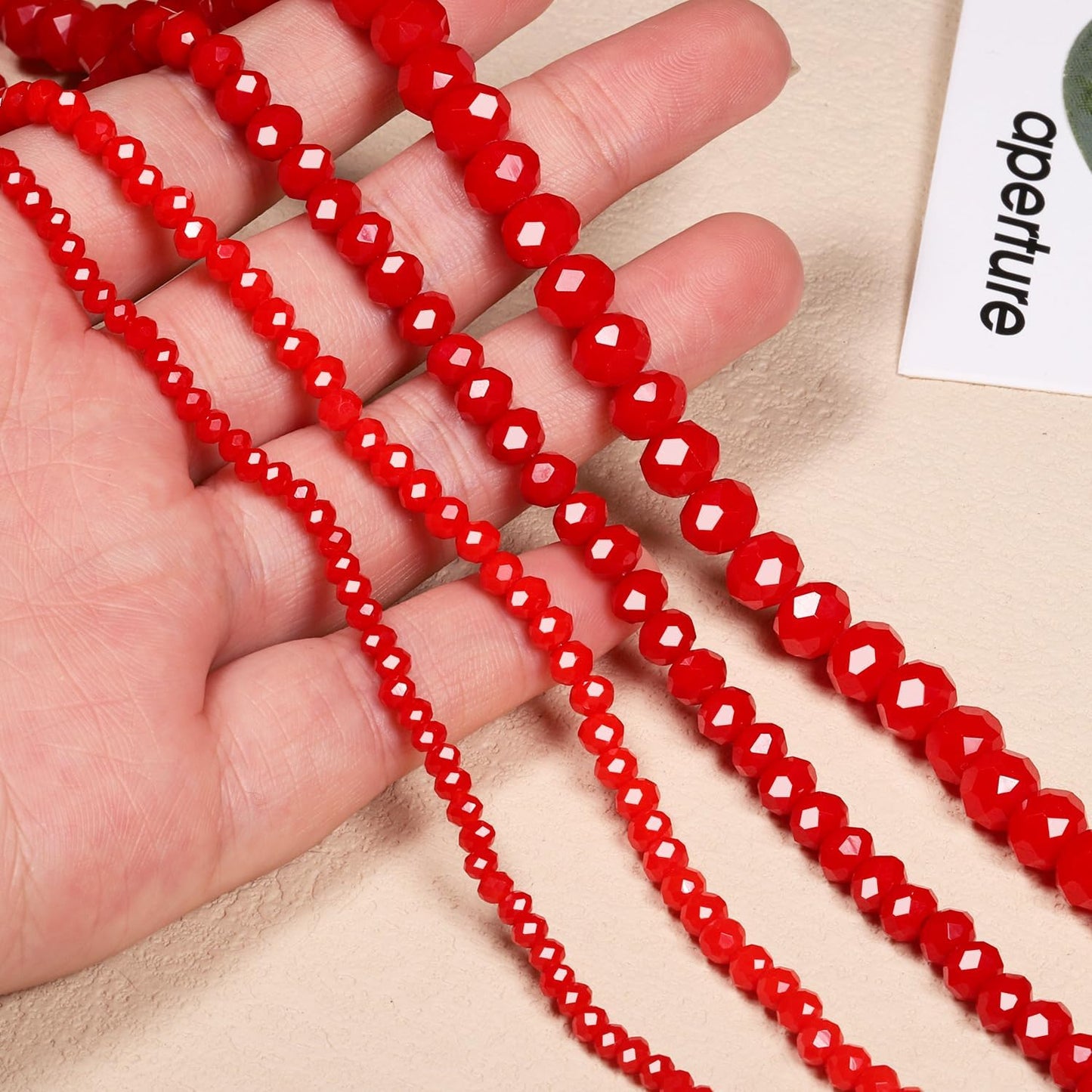 500pcs 6mm Crystal Glass Beads for Jewelry Making Faceted Rondelle Flat Beads for Bracelets Necklace Earrings DIY Crafts (Yellow Crystal AB Bead)