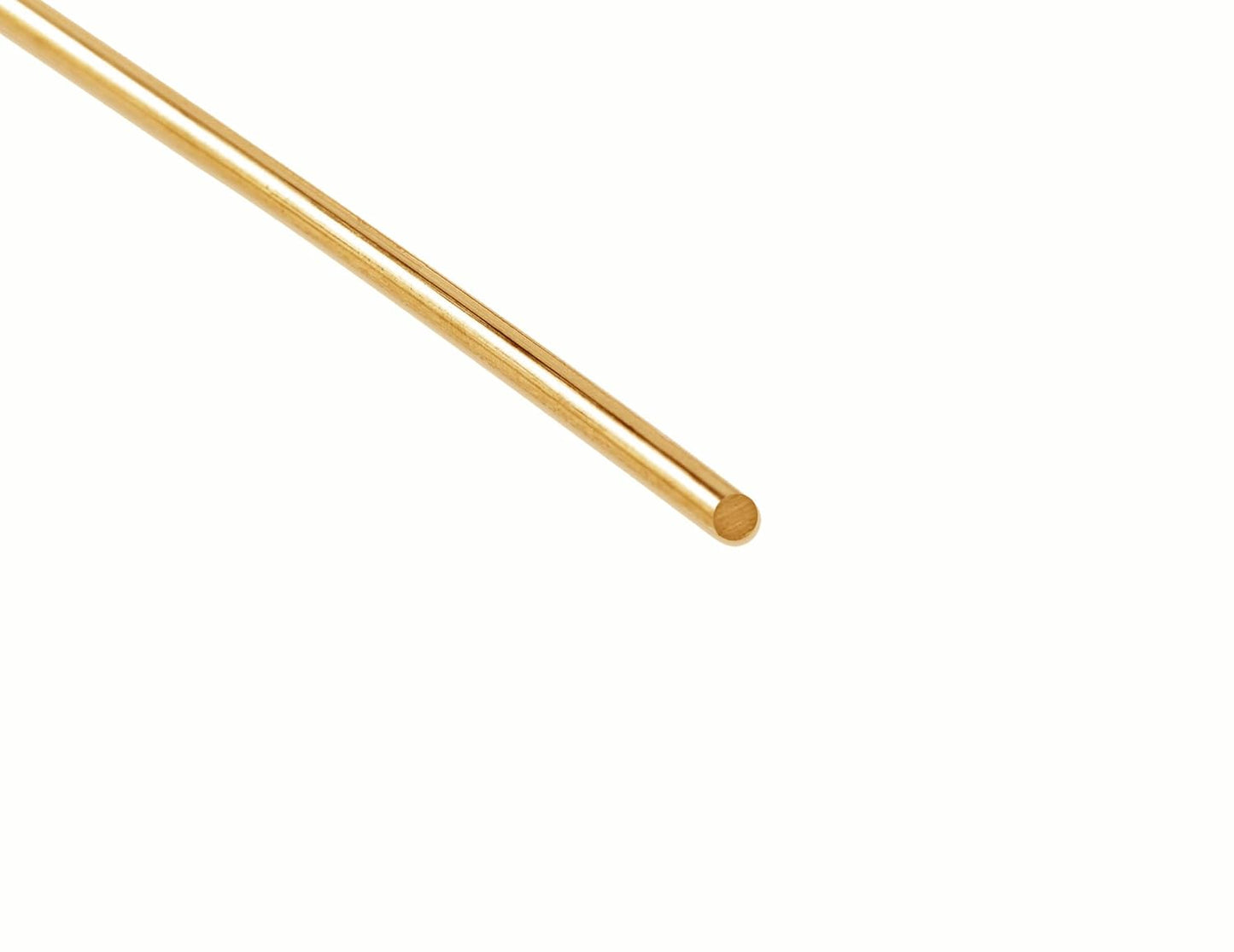 14/20 Yellow Gold Filled Wire 26 Gauge, Round, Half Hard, 5FT | 14K Gold Filled Wire for Jewelry Making, Wire Wrapping, Solid 14/20 Yellow Gold Filled, 0.40mm Wire, High Quality Made in USA