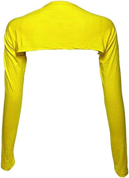 Bolero Shrugs for Women Long Sleeve Arm Sleeves Hijab Accessories One Size